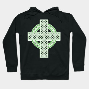 St Patricks Day Irish Celtic Cross Catholic Faith Hoodie